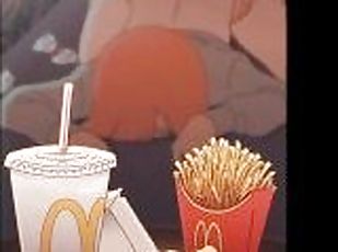 MCDONALDS GIRL HOME FUCKING AFTER SHOPPING  HOTTEST MCDONALDS HENTAI ANIMATION 4K 60FPS