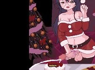 FUTANARI DO SPECIAL CREAMY CHRISTMAS CAKE - FUTA HENTAI ANIMATION 60FPS