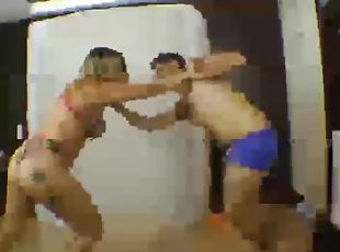 Brasilian mixed wrestling