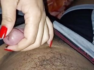 masturbaatio, amatööri, äityli, käsihomma, hieronta, pov, äiti, femdom