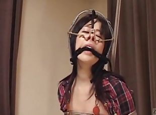 asiatisk, gammel, japansk, bdsm, ung-18, eldre-older, gammel-og-ung, bisarr, spanking