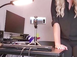 Casting Couch POV Face Fart Femdom Domination and JOI