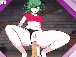 Tatsumaki Anal Dildo Riding Through Glory Hole - Hole House