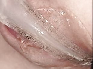 klitoris, kocaman-huge, amcık-pussy, fışkıran-su, bakış-açısı, kadın-külotu, hoş, tek-kişilik, yakın-çekim, islak