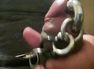 masturbación, polla-enorme, paja, sadomasoquismo, sucio, con-piercings, desagradable, fetichista, bondage, pelotas