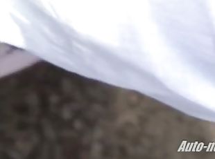 A great Asian down blouse voyeur hidden cam video