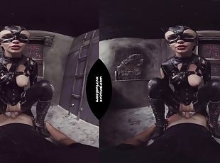 Cat woman in POV VR hardcore - Fetish homemade