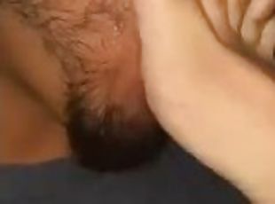 Sucking my straight neighbors toes