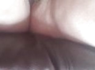 Watch me get my dildo creamy, Bbw fucks dildo