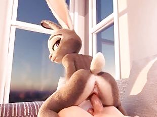 Judy Hopps Riding Your Cock