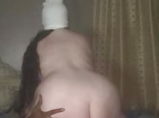 BBW SKI MASK GIRL RIDES BBC