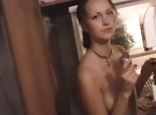 Russian amateur Tanya is fucking in the bedroom