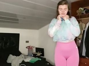 rumpe, pissing, amatør, babes, pov, truser, kjæreste-girlfriend, blond, perfekt