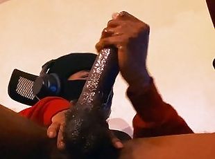 poilue, masturbation, amateur, ejaculation-sur-le-corps, énorme-bite, gay, branlette, black, secousses, ejaculation