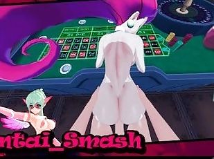Jessie from Team Rocket getting POV fucked in the Casino.