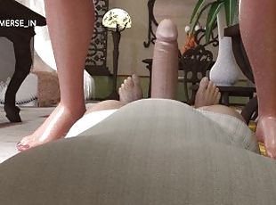 Babysitter Lets You Lick Her Wet Pussy (FemDom Facesitting POV and SOUND)