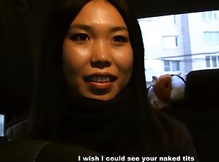 asiatisk, utendørs, offentlig, amatør, anal, interracial, pov