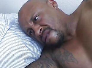 Nice tits black bitch pussy slammed on sofa by a fat black dick after blowjob