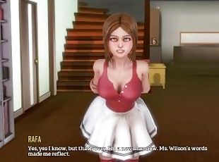 4K KinkyVIDEOS 3D HENTAI PORN GAME - STEP SISTER AND STEP DAUGHTER WANT TO HELP ME TO LEARN!