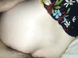 Petite pregnant hotwife getting her ass fucked