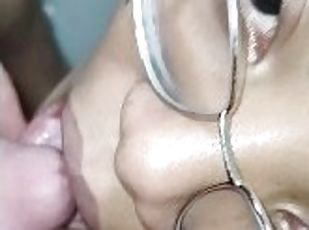 pissing, amatør, ebony, tenåring, brasil, slave, cum, datter, fetisj, far