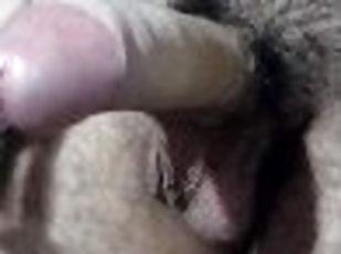 masturbation, amateur, énorme-bite, branlette, solo, bite