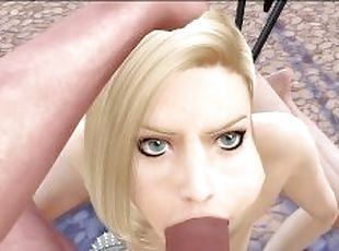 Android 18 Blowjob POV