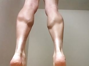 Dean Ironrod Leg and Calf Muscle Fetish