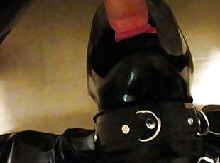 Rubber Gimp Deepthroated