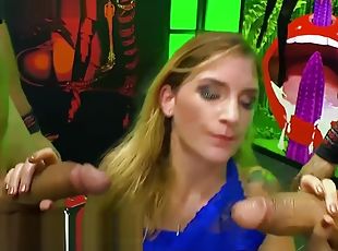 Monster Cock destroying Adreena Winters Ass - German Goo Girls