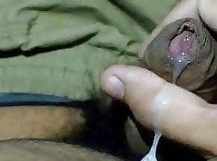 Small Indian uncut penis cum 007