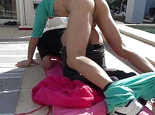 sexy Hanydcapped twink used bareback by kevin DAVID for CRUN