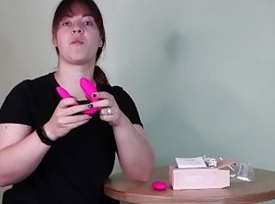 Unboxing - Silicone Couples Vibrator Sex Toy with Remote, Vibration, and Suction!