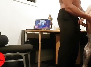 SECRETARY Catches BOSS Watching PORNHUB! - Makes Him CUM ON HER CLIT - Twist3dLov3rs