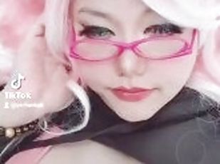 pink hair egirl dance mmd streamer gamer twitch girl hot asian