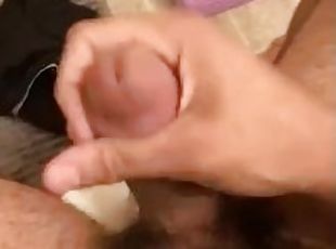 Jerking my big dick off ????