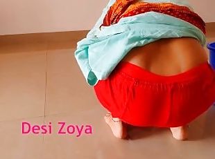 Wet & Wild Sex with indian maid with clear dirty hindi audio