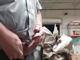 Almost caught jerking off at work