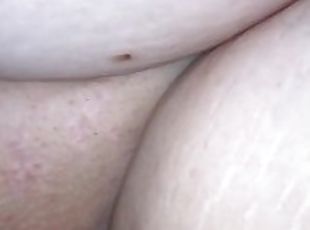 Close up of my pussy getting stuffed