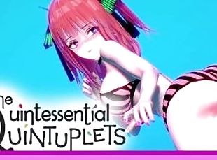 The Quintessential Quintuplets - Nakano awaits you at the beach