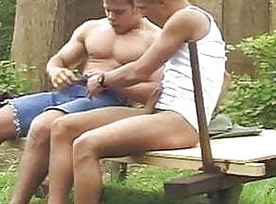 straight military muscle boy fucking outdoor for sex