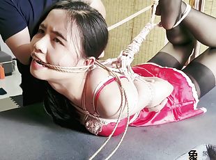 Hottest Xxx Scene Shibari Bondage Greatest Show