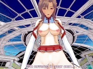 SAO futa Asuna fuck you mouth blowjob Taker POV