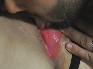 orgasmo, cona-pussy, amador, adolescente, caseiro, casal, dedos, provocando