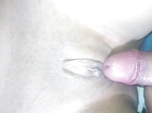 amateur, ejaculation-sur-le-corps, ados, latina, couple, point-de-vue, brunette, bite