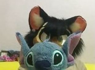 Chuckles Shep x Stitch Plushie