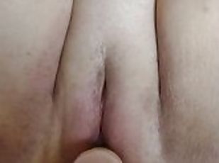 Girlfriend fucks me with a dildo