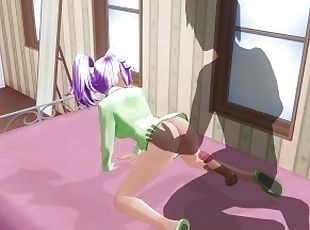 levrette, orgasme, amateur, ejaculation-interne, petite-amie, anime, hentai, 3d, dure