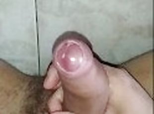 I massage my cock and also my balls,natural lubricant :)