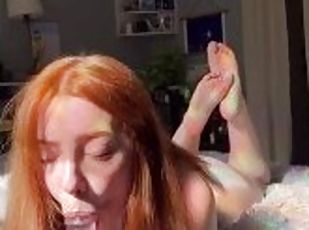 pov: cute ginger cant take her mouth off you